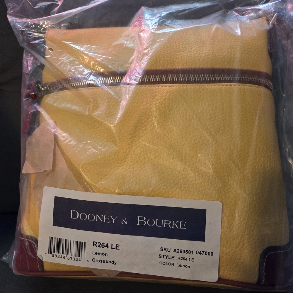 Dooney & Bourke Lemon Crossbody Bag